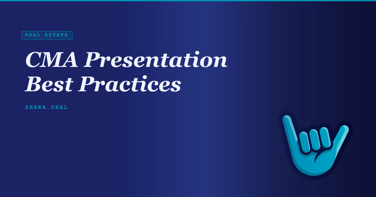 CMA Presentation Best Practices