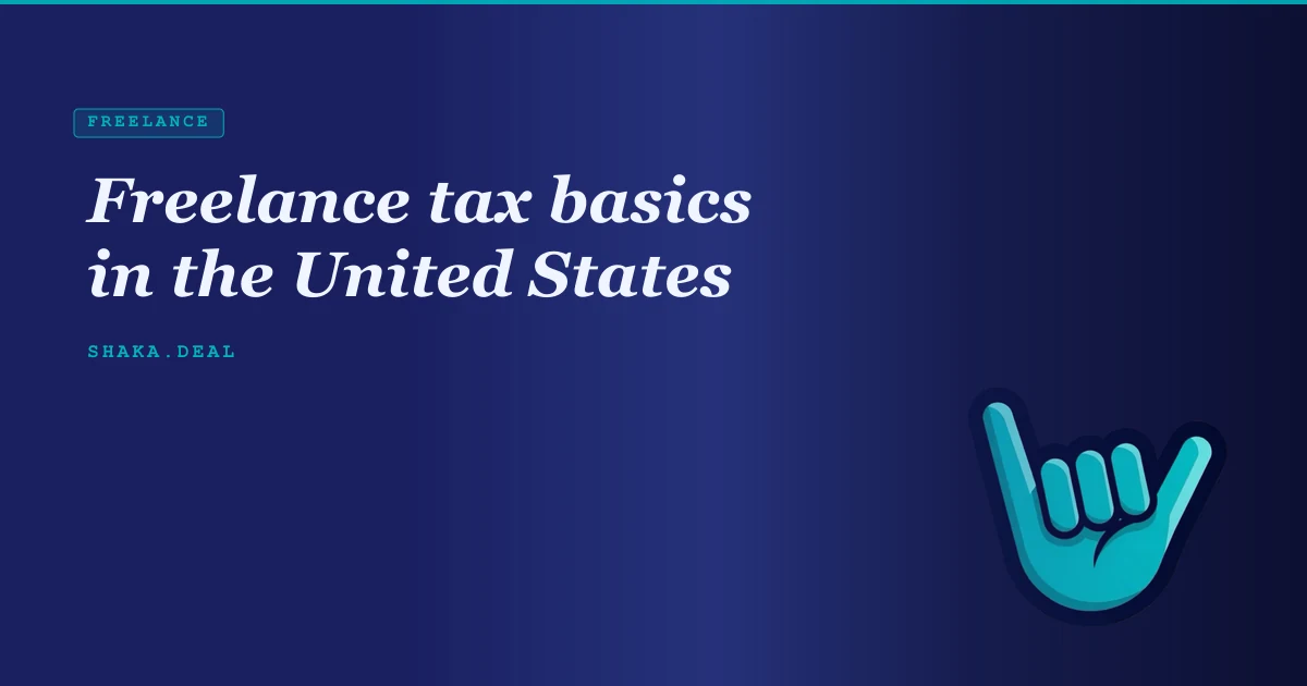 Freelance tax basics in the United States