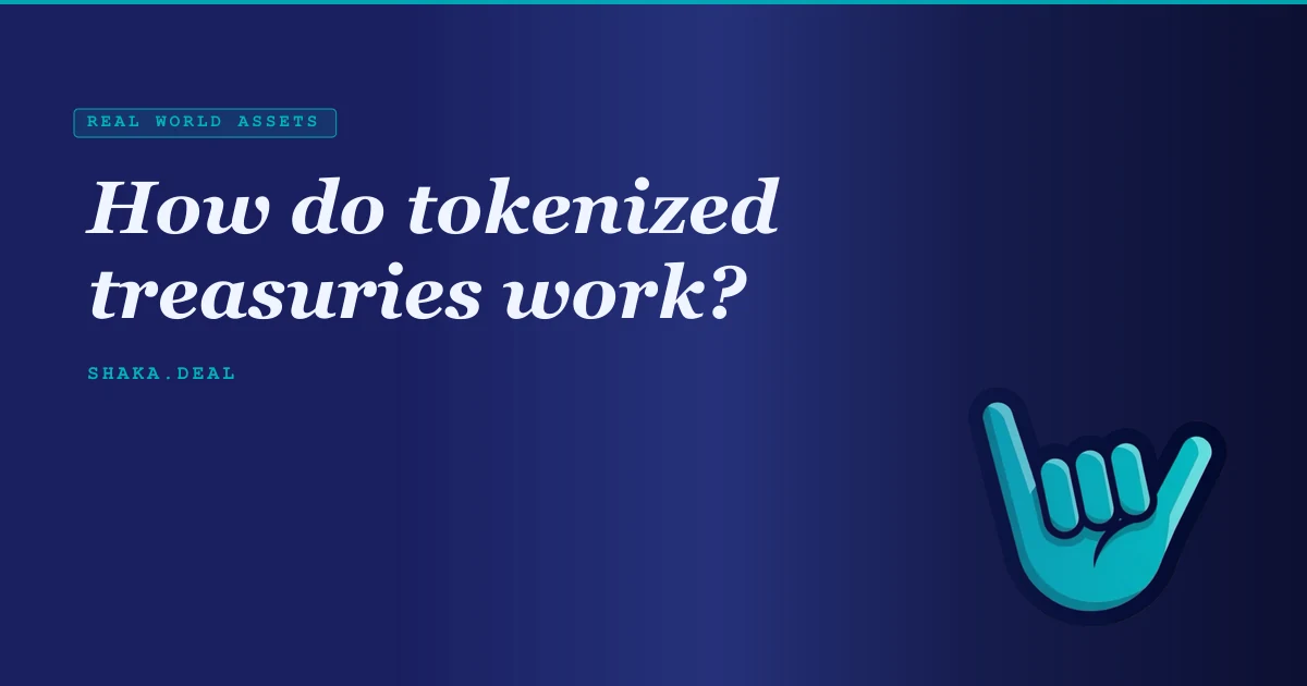 How do tokenized treasuries work?