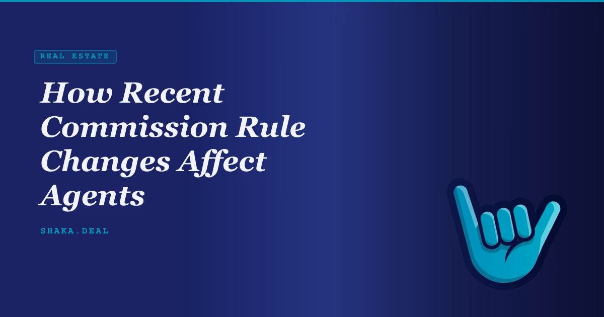 How Recent Commission Rule Changes Affect Agents