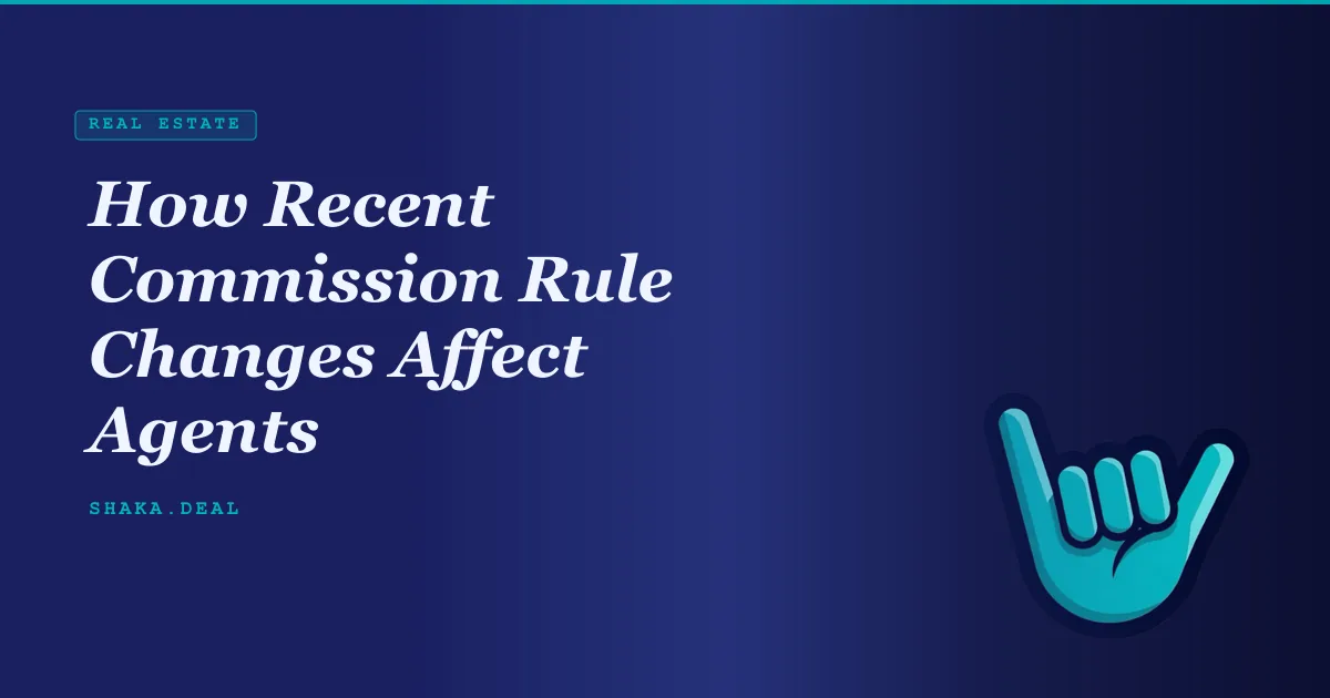 How Recent Commission Rule Changes Affect Agents