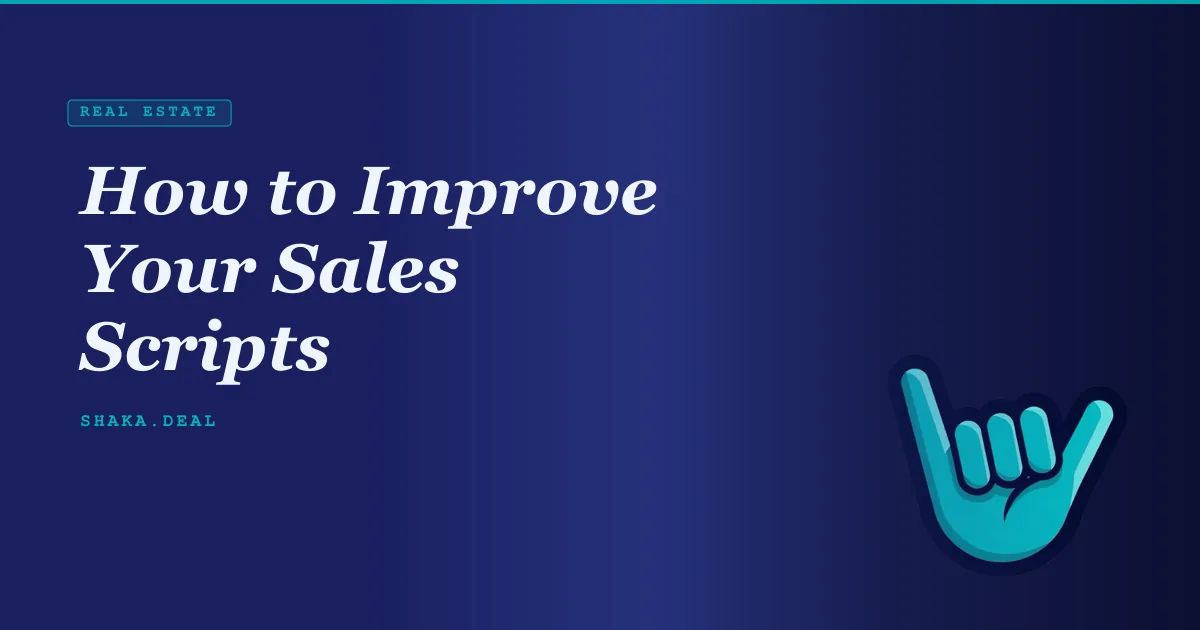 How to Improve Your Sales Scripts