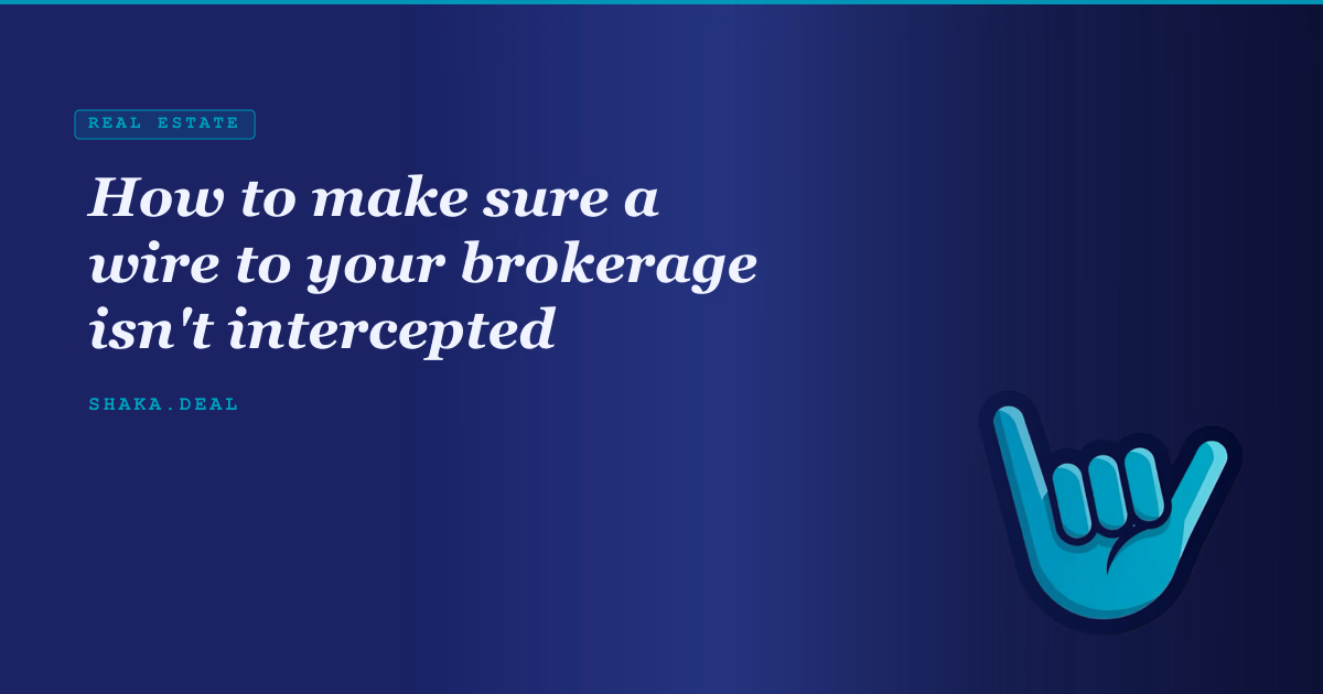 How to make sure a wire to your brokerage isn't intercepted