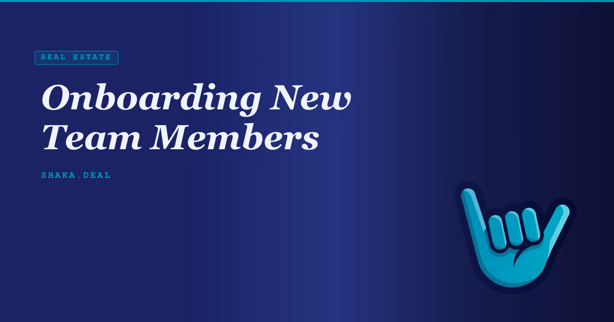 Onboarding New Team Members