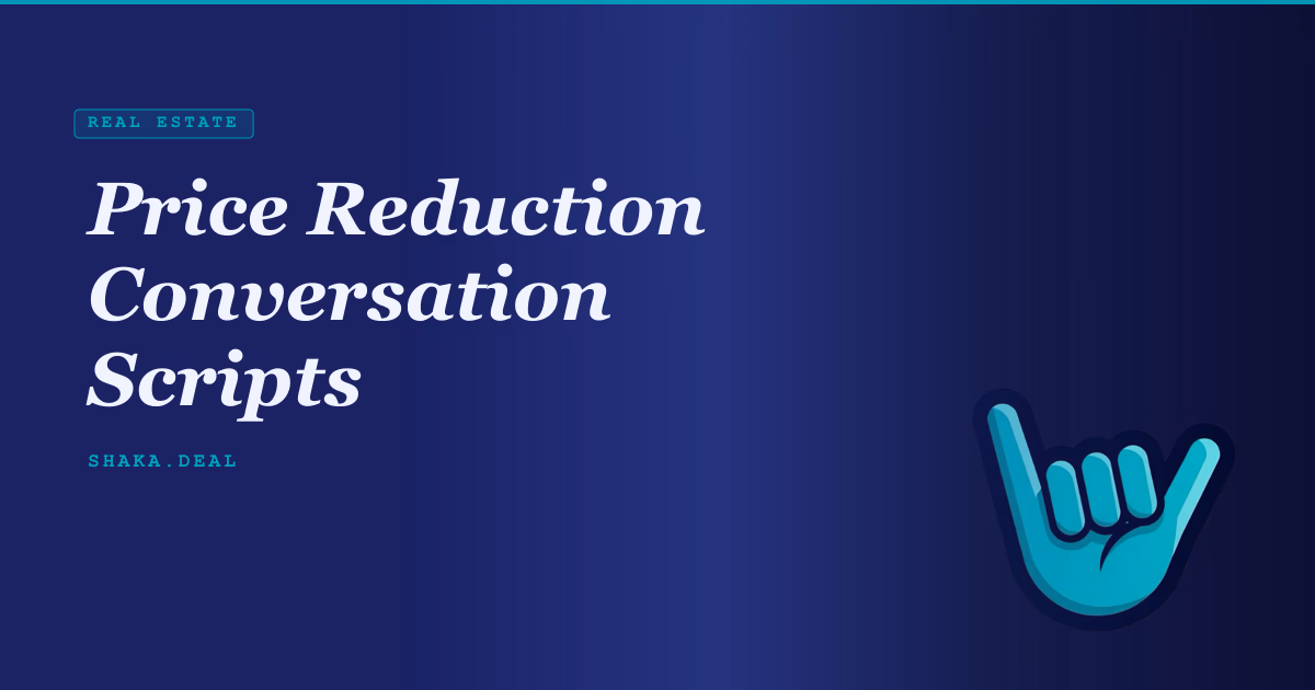 Price Reduction Conversation Scripts