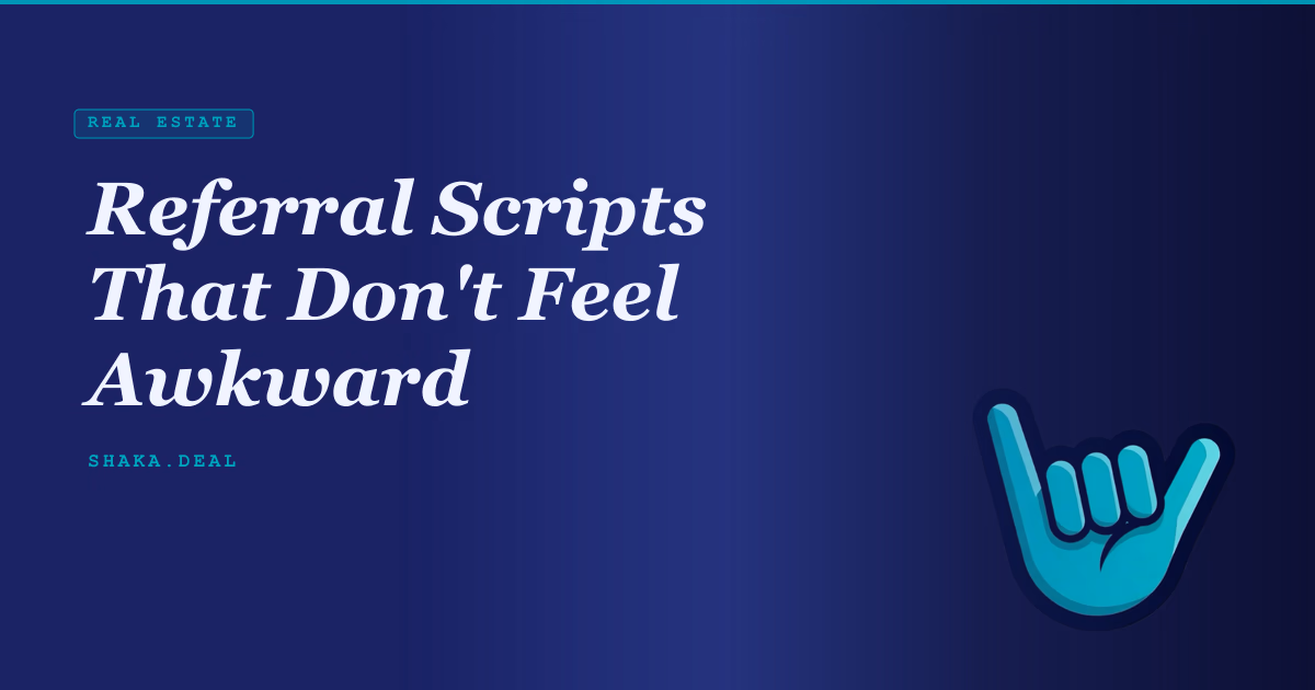 Referral Scripts That Don't Feel Awkward