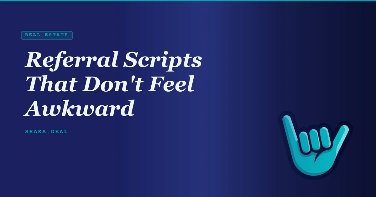 Referral Scripts That Don't Feel Awkward