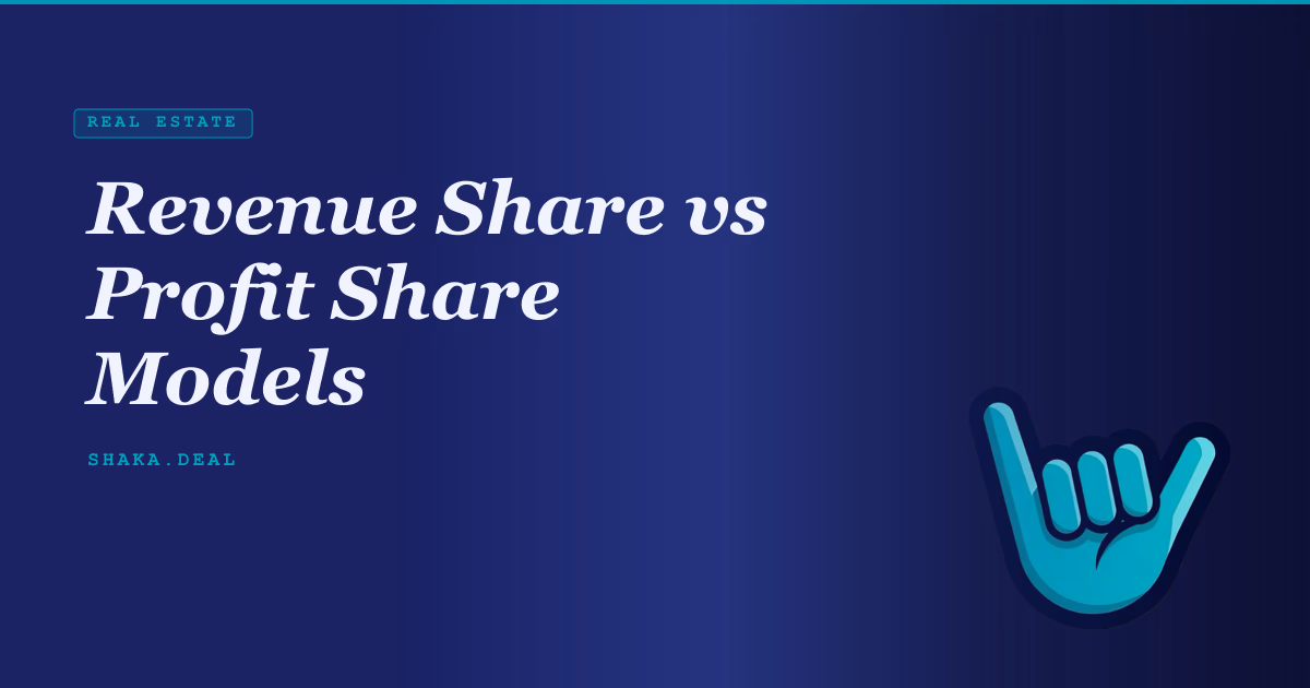 Revenue Share vs Profit Share Models