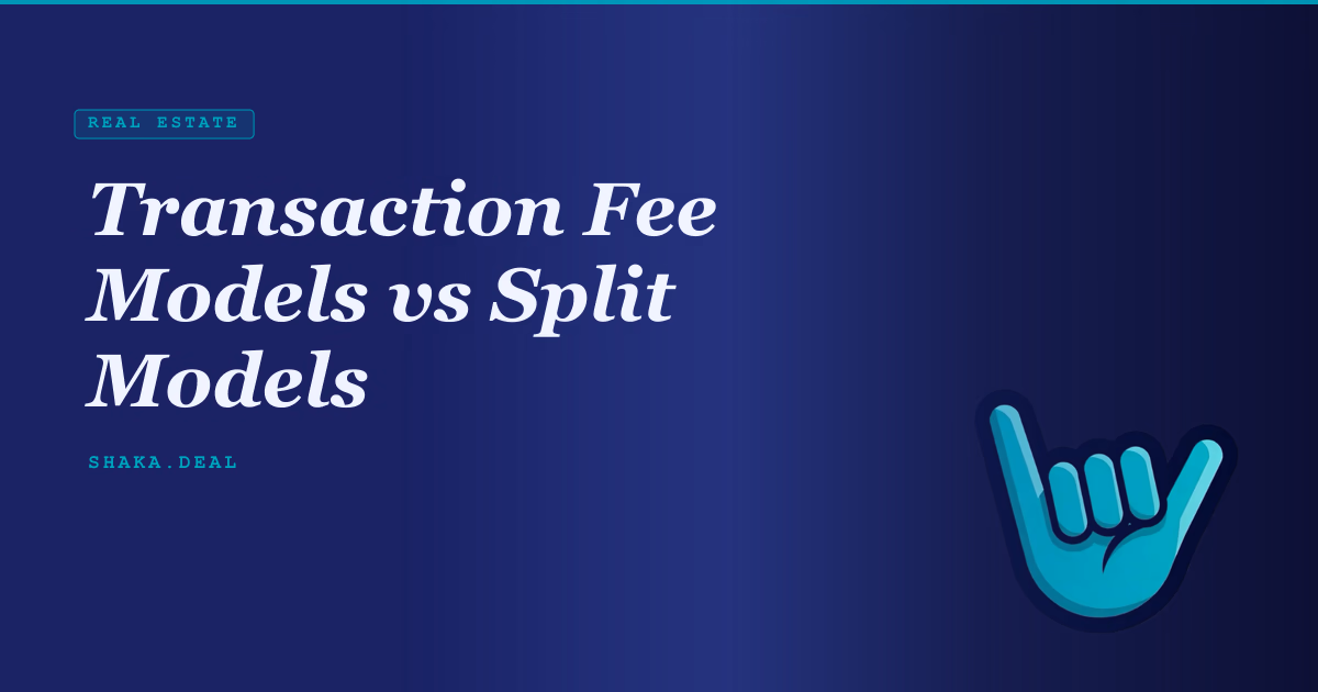 Transaction Fee Models vs Split Models