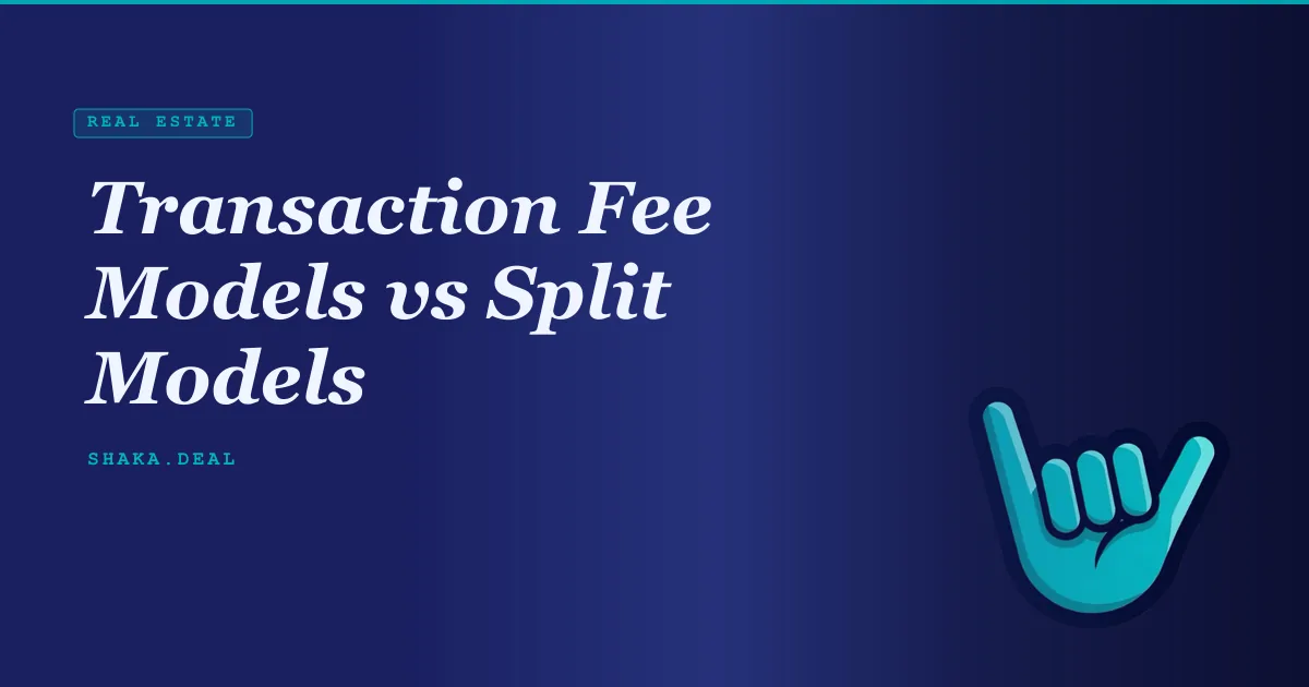 Transaction Fee Models vs Split Models