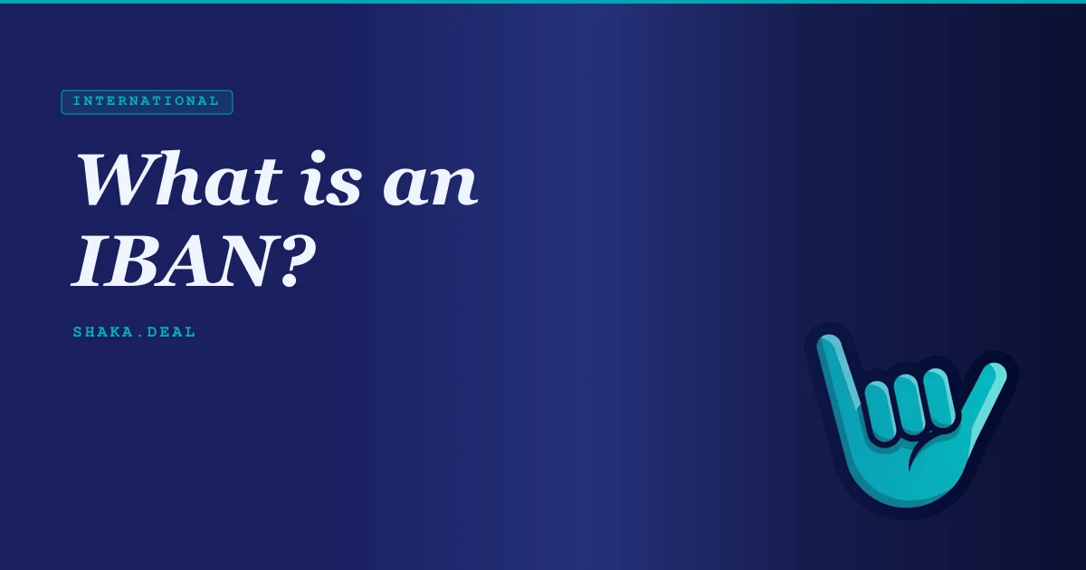 What is an IBAN?